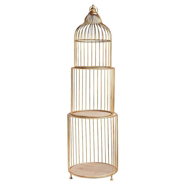 Birdcage shelf