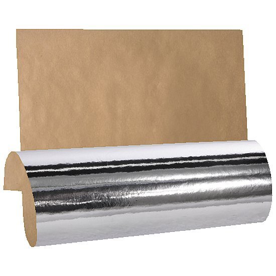 Geschenkpapier 70cmx50m Silber