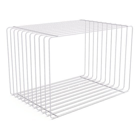 Cube Gitter 60x40x40cm wei