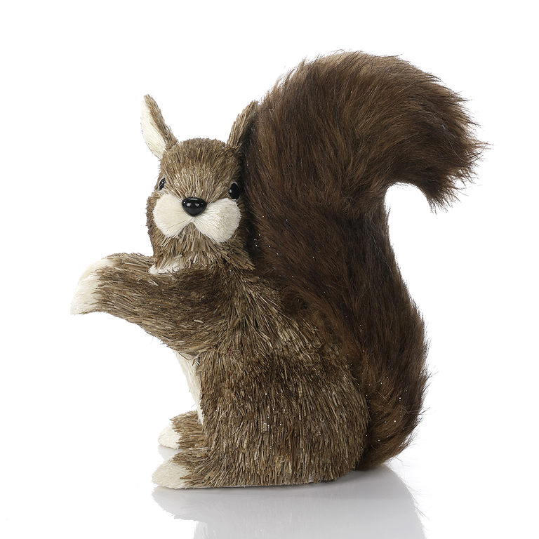 "Deco sisal squirrel 23 cm"