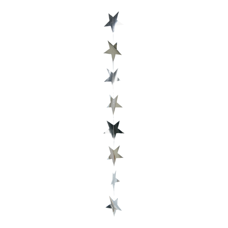 Foil star chain,