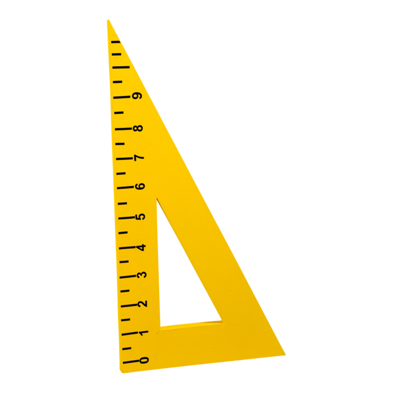 # Triangular ruler,