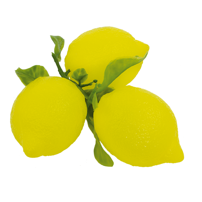 # Lemon with leaf,