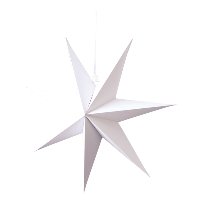 Folding star, 7-pointed,