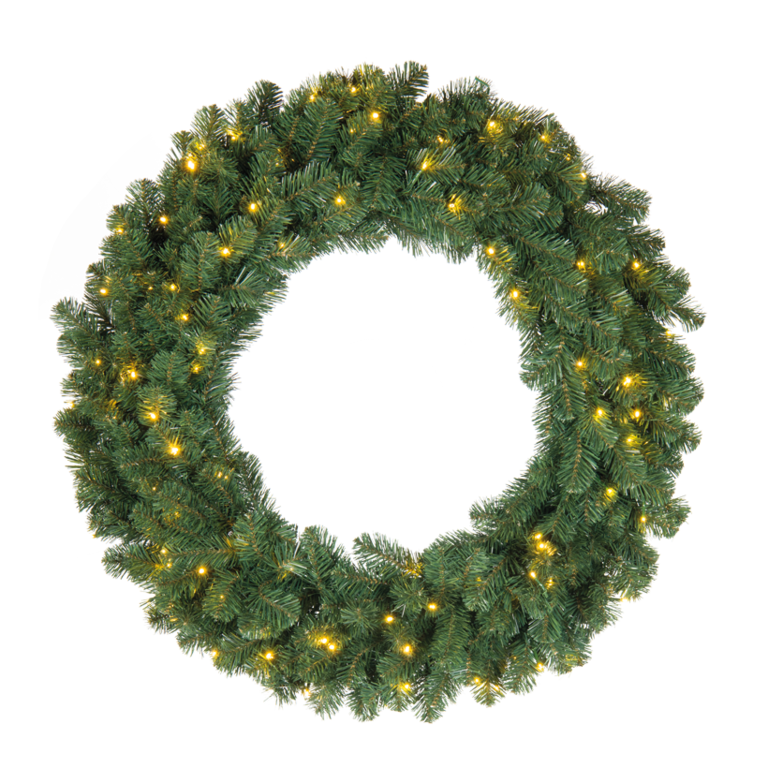 Noble fir wreath,