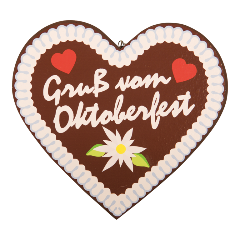 "Gingerbread heart ''Gruss