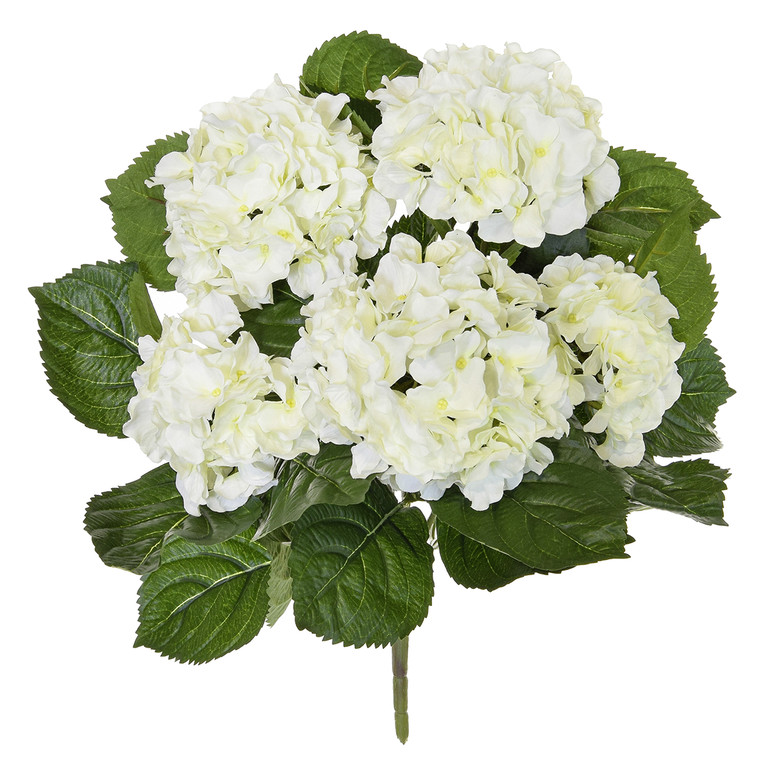 "Artificial hydrangea bouquet flame retardant 45 cm"