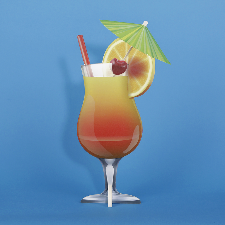 "Cocktail "" Tropical"" 50 cm"