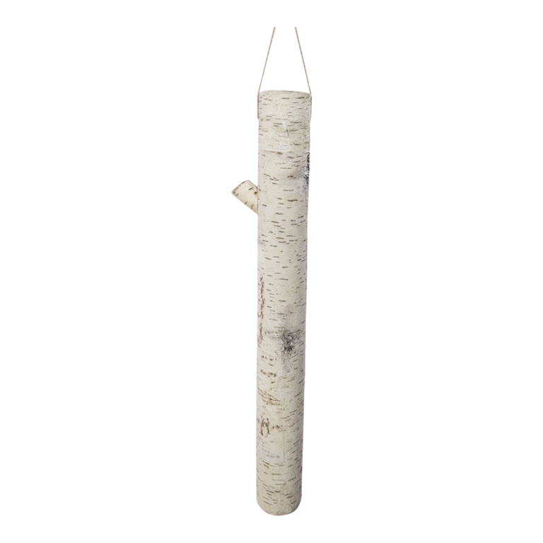 Birch trunk with hanger