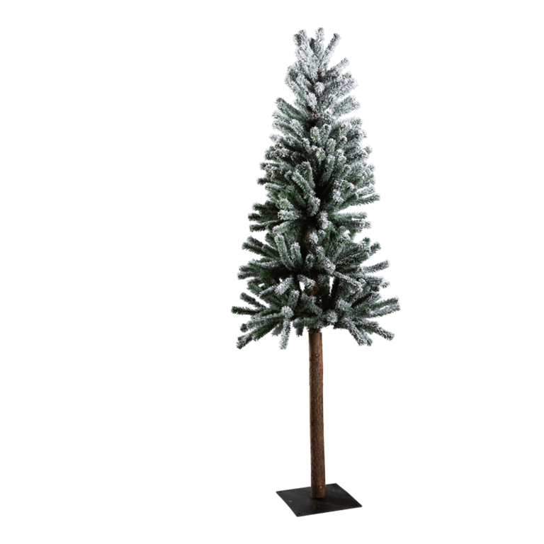 Pine tree w. metal foot